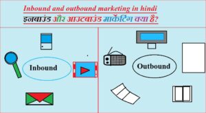 inbound and outbound marketing in hindi ,इनबाउंड और आउटबाउंड मार्केटिंग